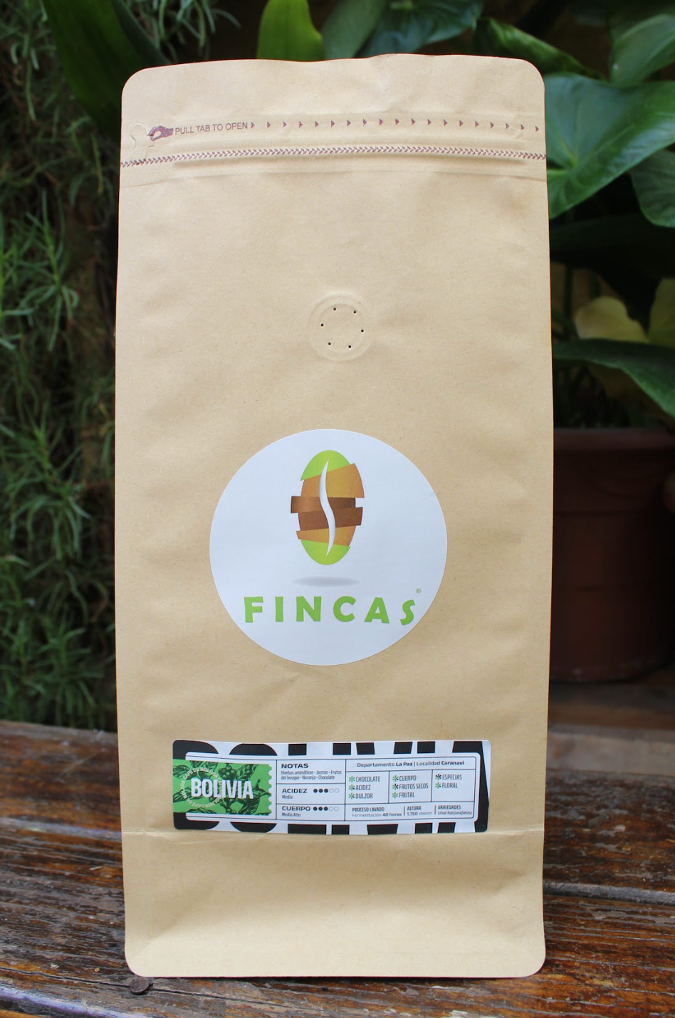 CAFE FINCAS BOLIVIA