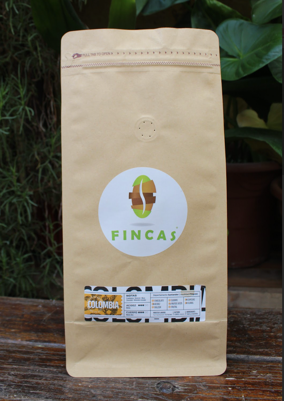 CAFE ESPECIALIDAD 100% ARABICO FINCAS COLOMBIA