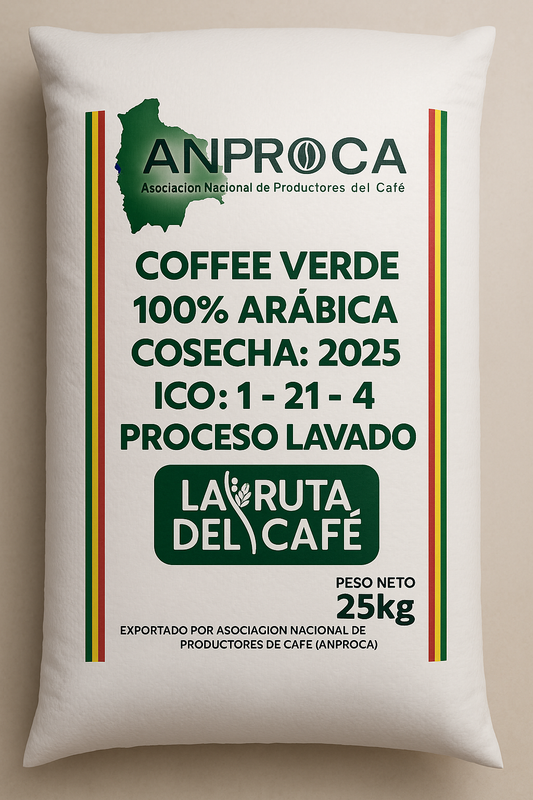 CAFE VERDE ROBUSTA cooperativa ANPROCA